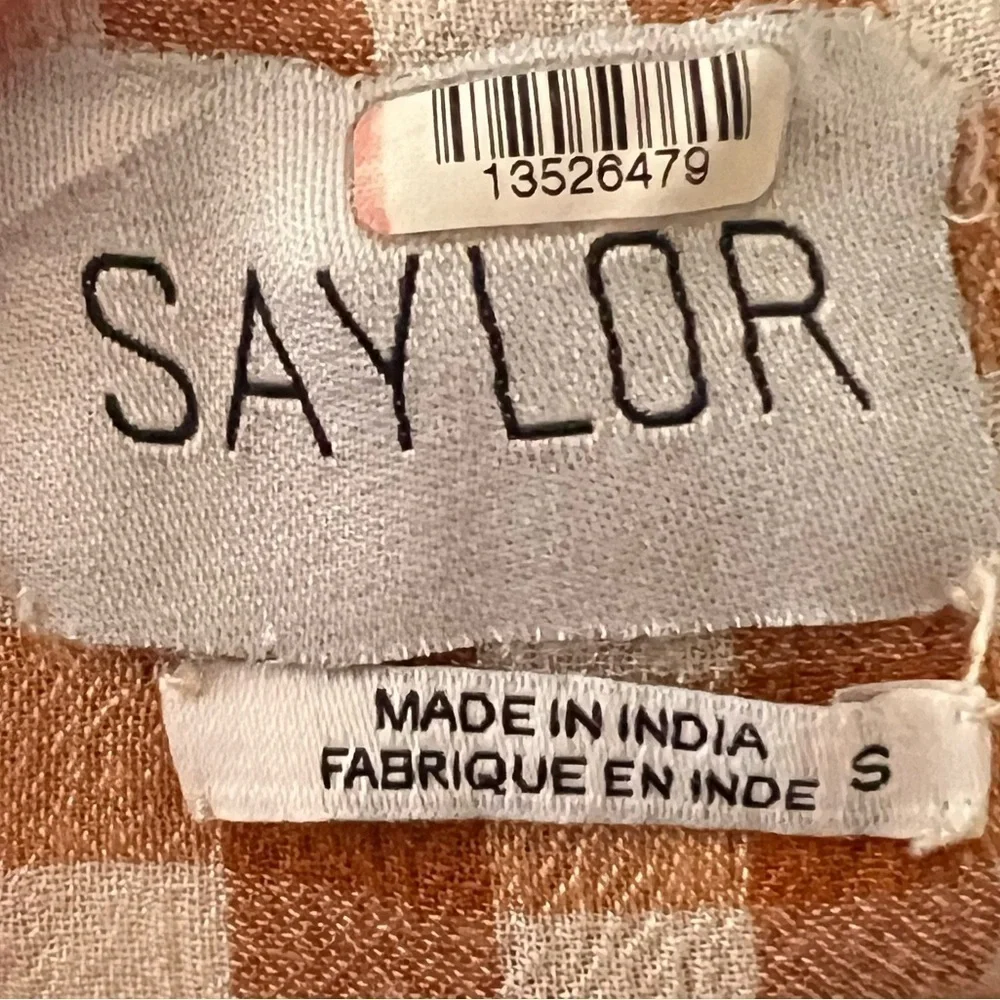 Saylor Laken Gingham Jumpsuit - Picture 8 of 9